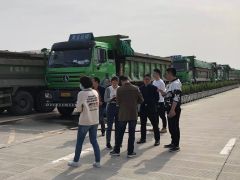 宁波市北仑区路港交通投资有限公司代表团来码头考察调研