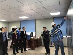 住建厅和市城管局领导莅临豪城码头视察工作