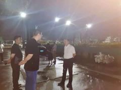 多部门领导赴豪城码头检查指导防台工作