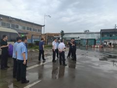 省公安厅及市交警局领导莅临豪城码头参观视察