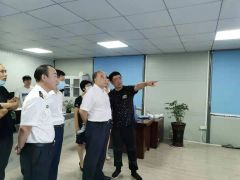 李谦副主任赴豪城码头开展建筑垃圾专项监督调研