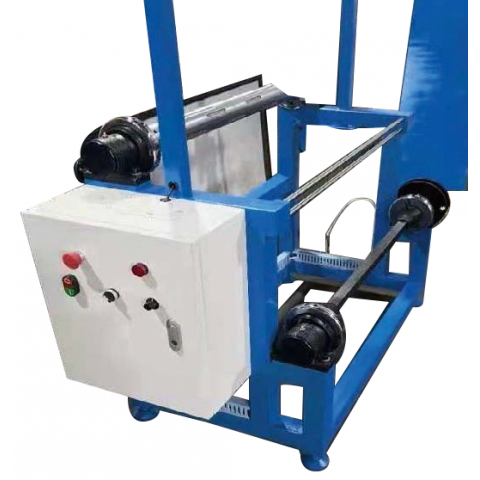 压延胶布收卷机