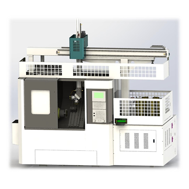 全自动斜床身机床