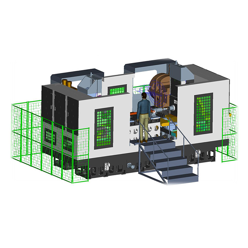 桥车前桥加工专机