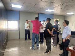 宁波海事局领导莅临码头召开船舶安全航行座谈会