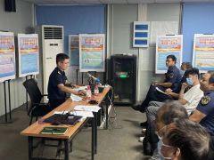 豪城码头召开船舶安全管理座谈会