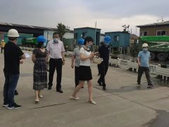 沈光新率队赴豪城码头展开节前安全检查