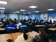 豪城码头召开2022年员工年终大会