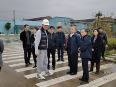 省渣土专项整治督察组赴豪城码头督察