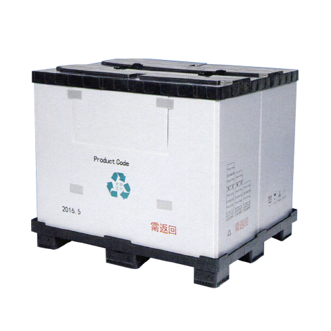 注塑九脚/川字脚围板箱