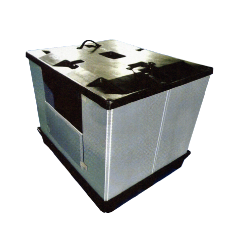 双层天地盖围板箱