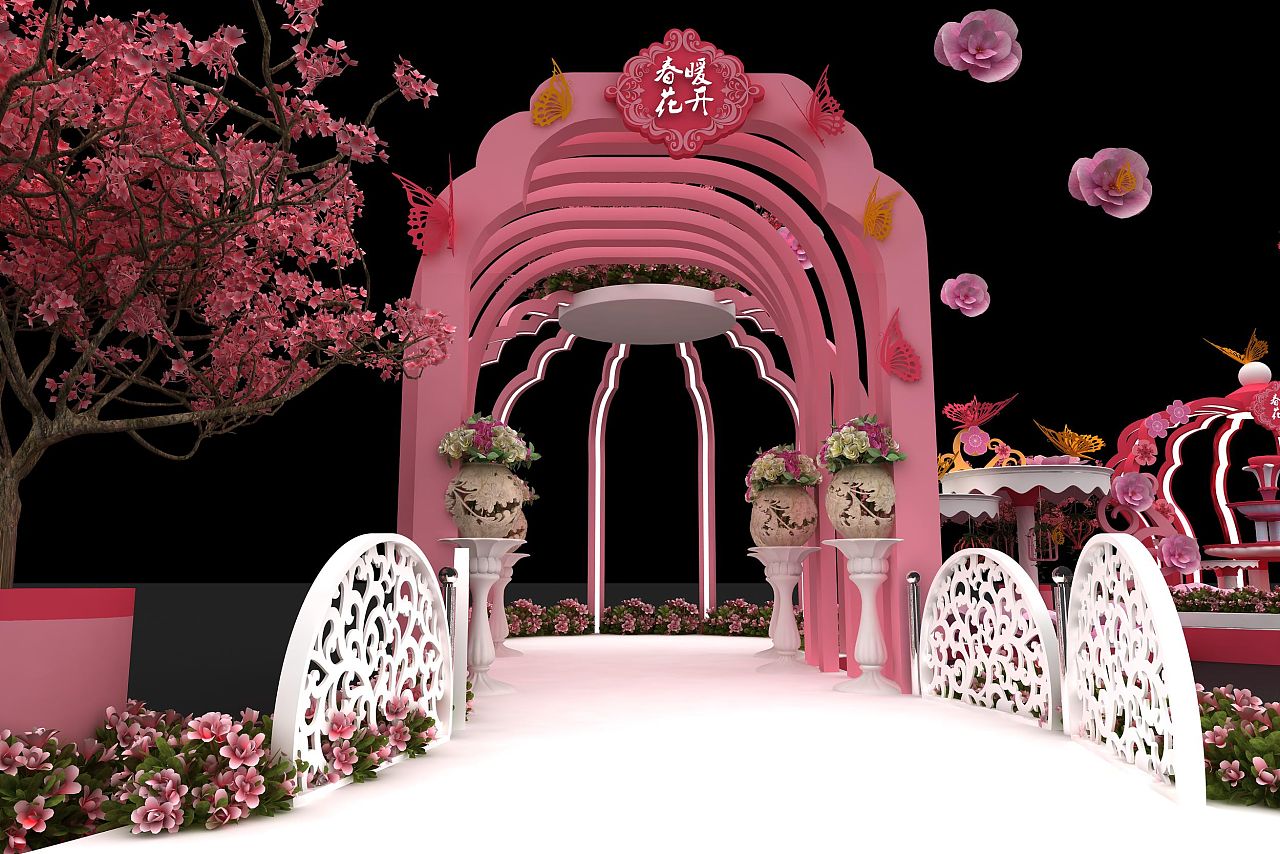 商場(chǎng)美陳：春暖花開(kāi)